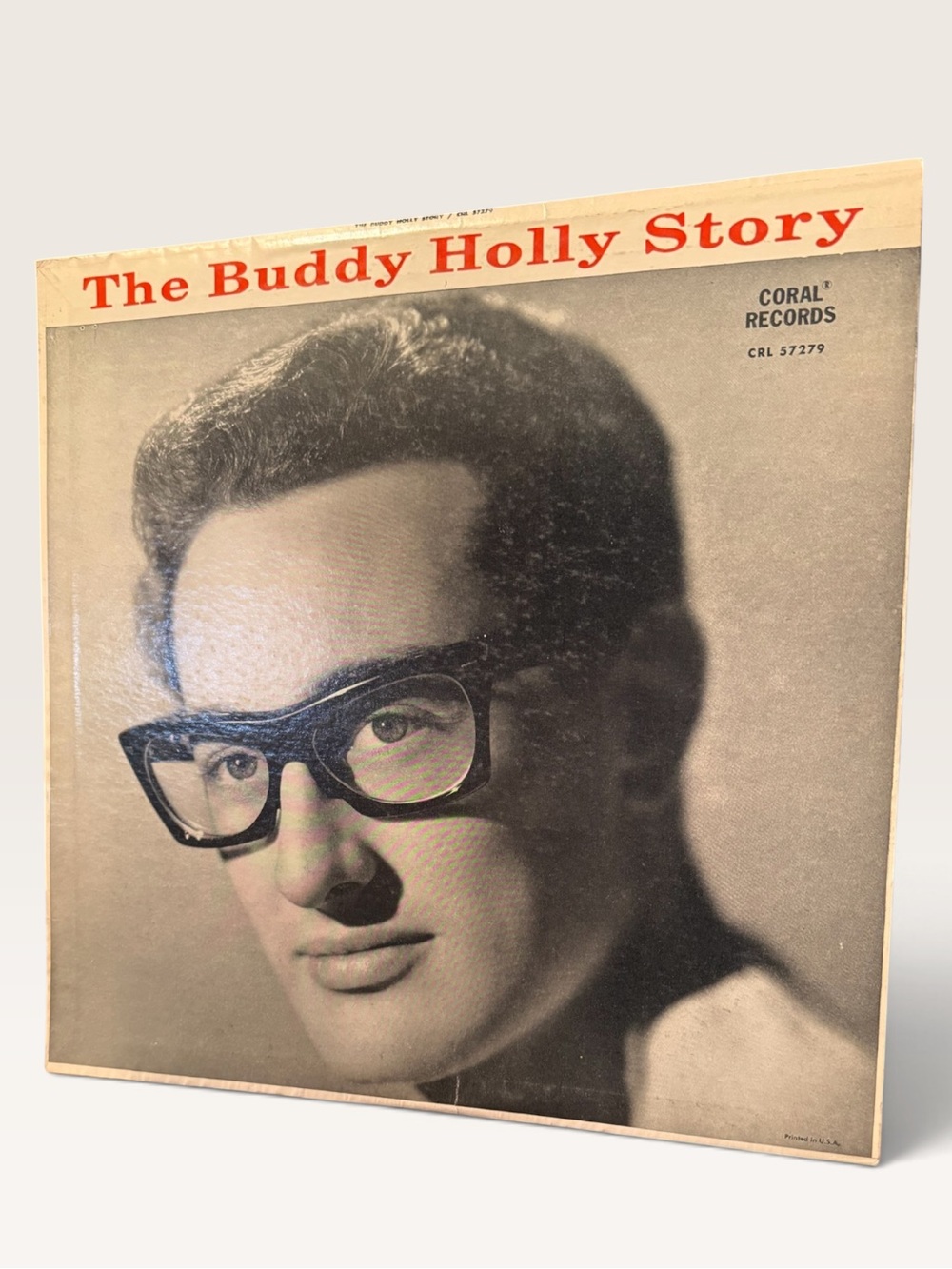 1959 Buddy Holly The Buddy Holly Story Vinyl LP Coral Records CRL 57279 33rpm